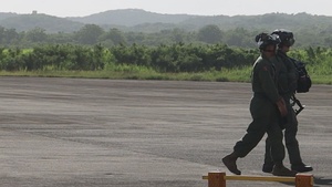 VMFA-225 conducts flight operations in Puerto Rico