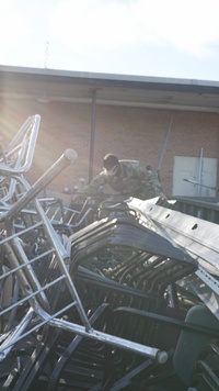 Philip Burke, Capital Guardian Youth ChalleNGe Academy director, speaks about partnership with Task Force Beautification