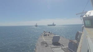 USS Gonzalez Conducts Live Fire Exercise in support of Titans of the Sea Presidential Review