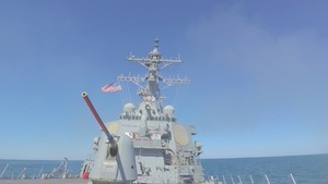 USS Gonzalez (DDG 66) Conduct Live Fire Exercise in support of Titans of the Sea Presidential Review
