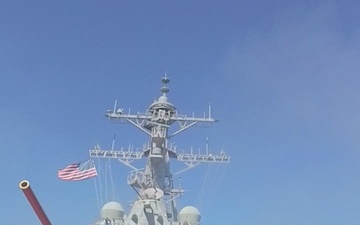 USS Gonzalez (DDG 66) Conduct Live Fire Exercise in support of Titans of the Sea Presidential Review