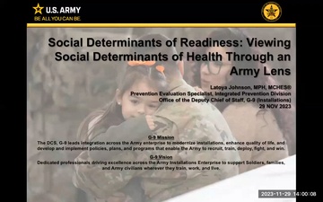 Social Determinants of Readiness