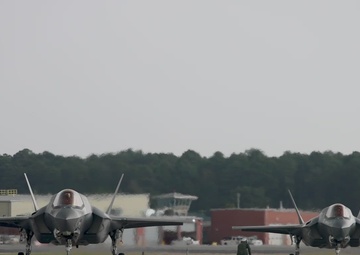 U.S. Marines with VMFA 542 return home from deployment