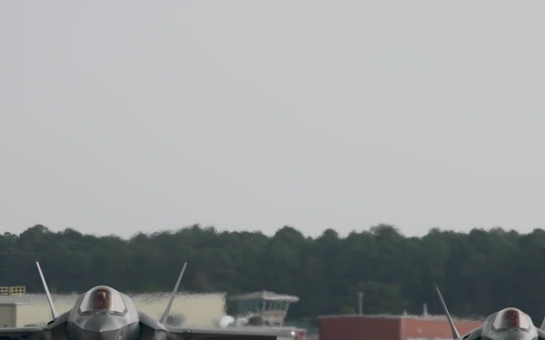 U.S. Marines with VMFA 542 return home from deployment