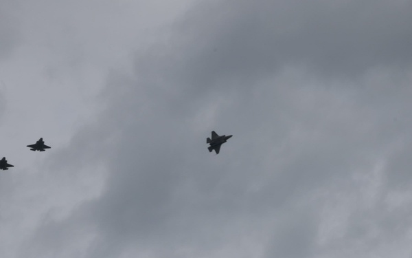 U.S. Marines with VMFA-542 Return Home from CENTCOM Deployment