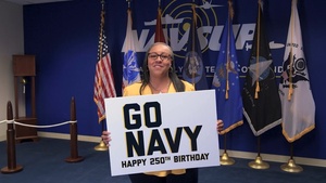 U.S. Navy 250th Birthday Shoutout