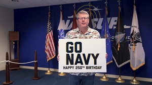 U.S. Navy 250th Birthday Shoutout