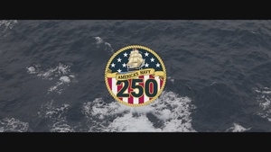 C7F Commemorates the Navy's 250th Birthday