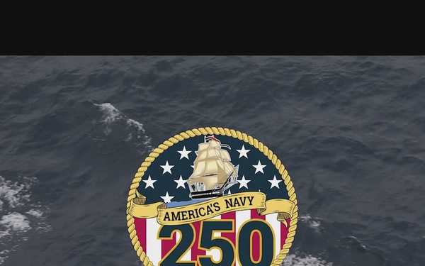 C7F Commemorates the Navy's 250th Birthday