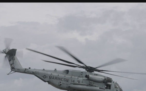 U.S. Marines with 2nd Marine Aircraft Wing execute Carolina Dragon 25 aboard SS Wright (T-AVB-3)