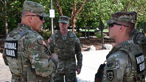 D.C. National Guard Commanding General Does Troop Circulation Highlighting 60th Day On Mission