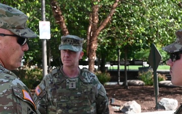 D.C. National Guard Commanding General Does Troop Circulation Highlighting 60th Day On Mission