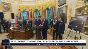 President Trump Makes an Announcement, Oct. 10, 2025