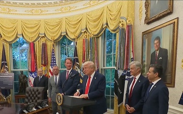 President Trump Makes an Announcement, Oct. 10, 2025