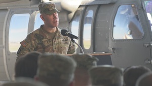 Maj. Gen. David W. Gardner remarks during JTF-SB transfer of authority ceremony