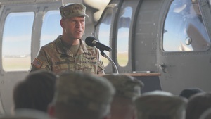 Maj. Gen. Scott Naumann remarks during JTF-SB transfer of authority ceremony