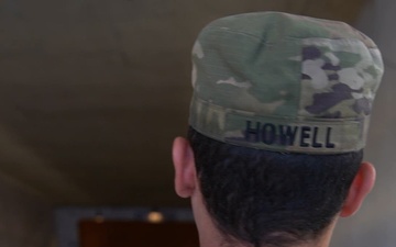 Soldiers provide a presence patrol in the National Mall