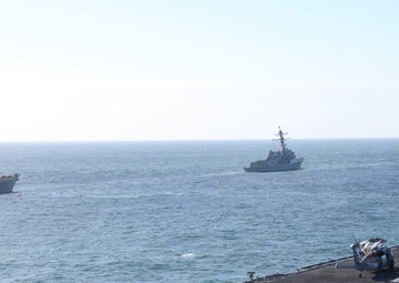 Titans of the Sea Presidential Review Rehearsal