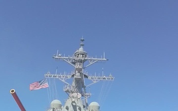 USS Gonzalez (DDG 66) Conducts Live Fire Exercise