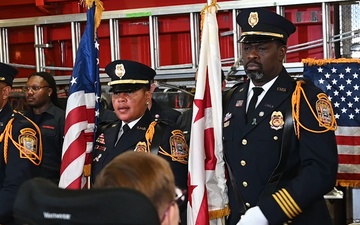 D.C. National Guard Commanding General Joins District Leaders to Commemorate 9/11 at Engine 16