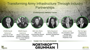 AUSA 2025 Contemporary Military Forum 1: Transforming Army Infrastructure Through Industry Partnerships
