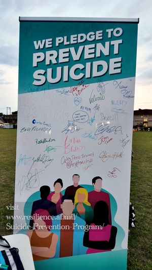 Yokota Air Base gathers for candlelight vigil