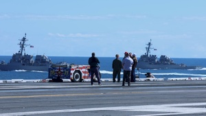 Titans of the Sea Presidential Review aboard USS George H.W. Bush