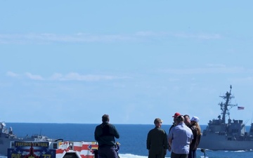 Titans of the Sea Presidential Review aboard USS George H.W. Bush