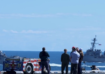 Titans of the Sea Presidential Review aboard USS George H.W. Bush