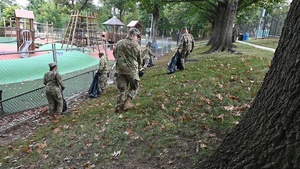 Task Force Beautification at Fort Stevens Recreation Center