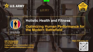 AUSA 2025 Warriors Corner Day Three - H2F: Optimizing Human Performance for the Modern Battlefield