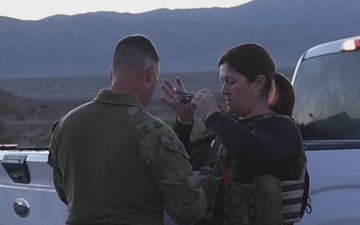 U.S. Marines conduct platoon attacks at Range 410A