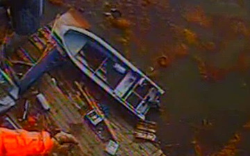 Coast Guard aircrew rescues flood survivors in Kipnuk, Alaska