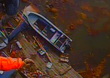 Coast Guard aircrew rescues flood survivors in Kipnuk, Alaska