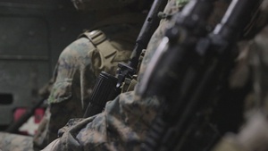 Marines with BLT 3/5 Storm the Beach in Preparation for the 250th Birthday Demonstration