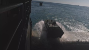ACVs with BLT 3/5 Splash from the USS Boxer (Day 2)