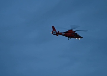U.S. Coast Guard Conducts Low-Light Training at Charleston Harbor