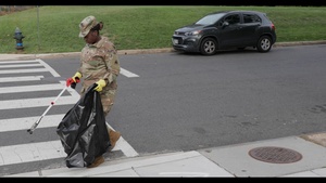 DC National Guard Beautification on Gainesville Street SE