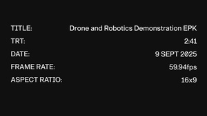 Drone and Robotics Demonstration EPK