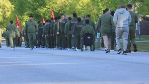 Wounded Warrior Battalion-East Semiquincentenial run challenge