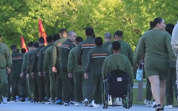 Wounded Warrior Battalion-East Semiquincentenial run challenge
