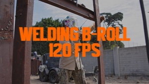 Seabees Welding: Slow Motion 120 FPS