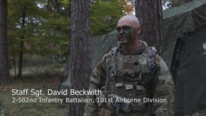 Training U.S. Army medics at Combined Resolve 26-1