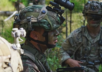 101st Airborne Division planning Air Assault with Brazilian counterparts