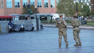 TF Mountaineer Presence Patrol at U Street Metro