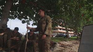 Combined Jungle Operations Training Course Tracking B-roll