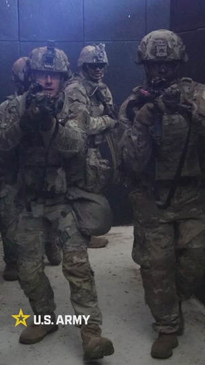 1st Infantry Division Executes Close-Quarters Combat Training at Novo Selo Training Area, Bulgaria (Reel)