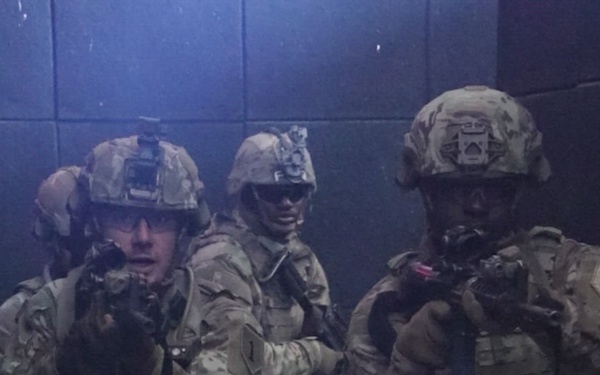 1st Infantry Division Executes Close-Quarters Combat Training at Novo Selo Training Area, Bulgaria (Reel)