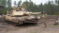 3rd Battalion, 8th Cavalry Regiment M1A2 Abrams live fire calibration