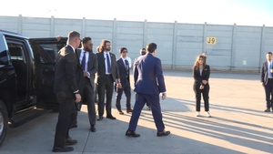 U.S. Secretary of State Marco Rubio departs Israel from Ben Gurion Airport, October 25, 2025.
